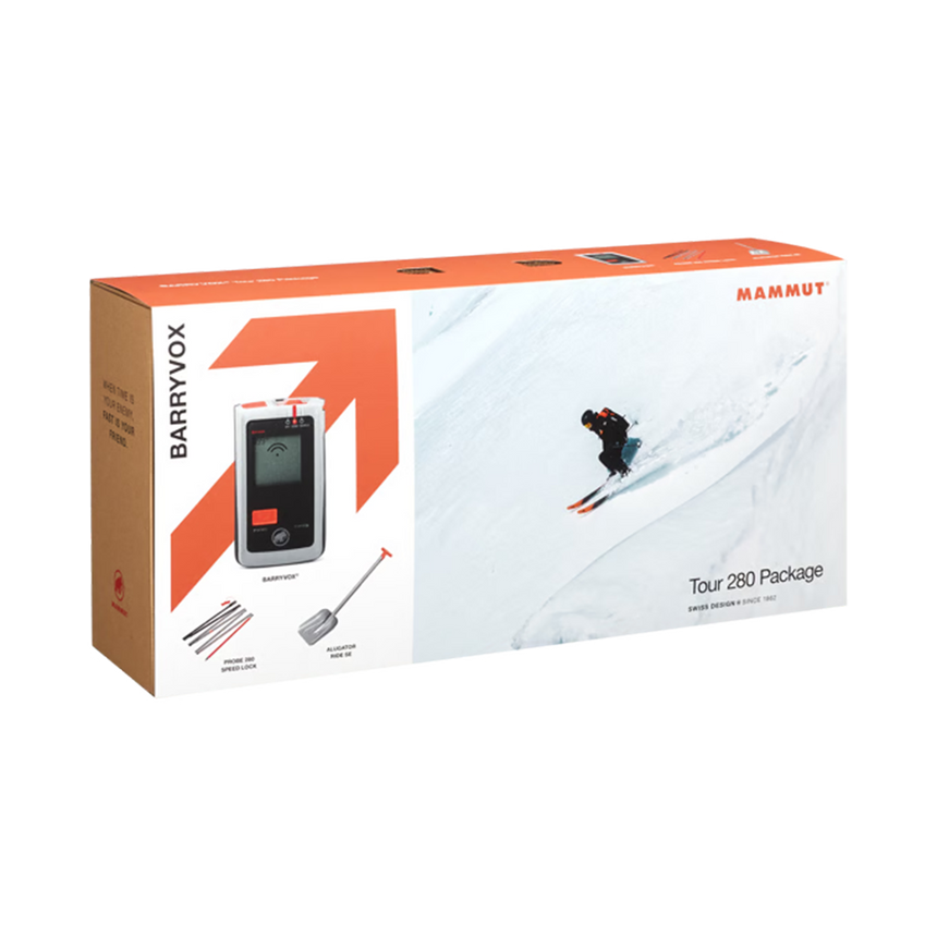 Mammut Barryvox 1 Tour 280 Package | Avalanche Transceiver + Mammut Barryvox 1 Tour 280 Package | Avalanche Transceiver +